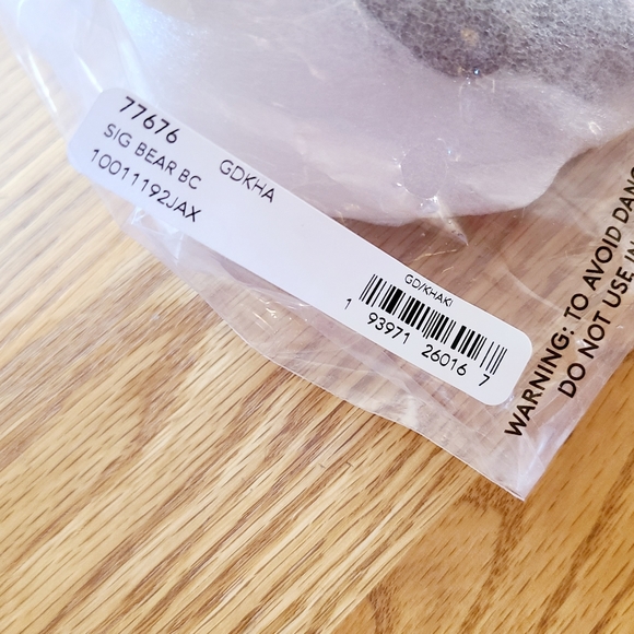 🔥FIRE SALE🔥🧸👜 NWT‼️ Coach Bear Bag Charm in Iconic Signature Canvas Print - Picture 5 of 5